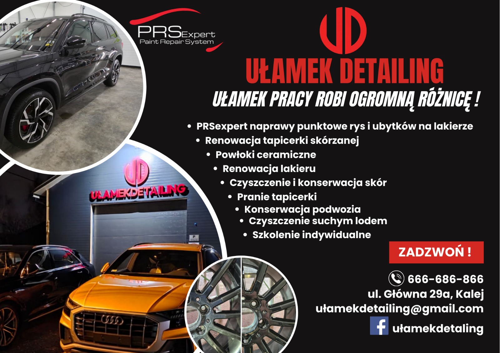 Ułamek Detailing - studio detailingowe Kalej